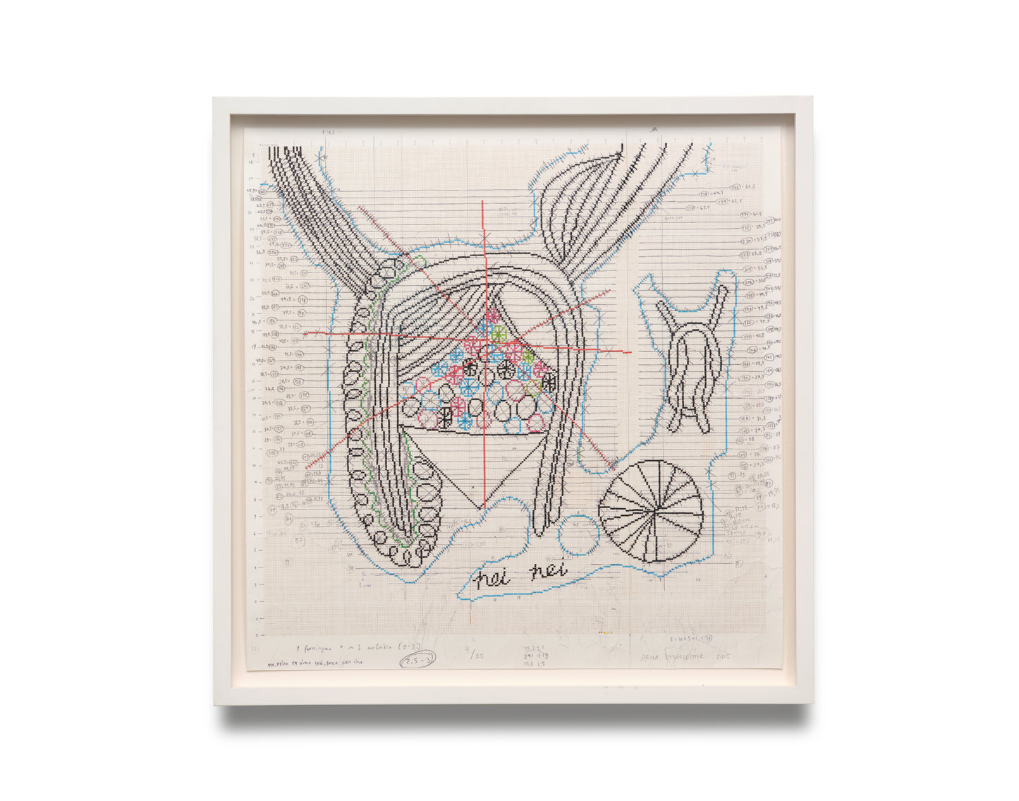 Sketch for Girl Blanket, 2015