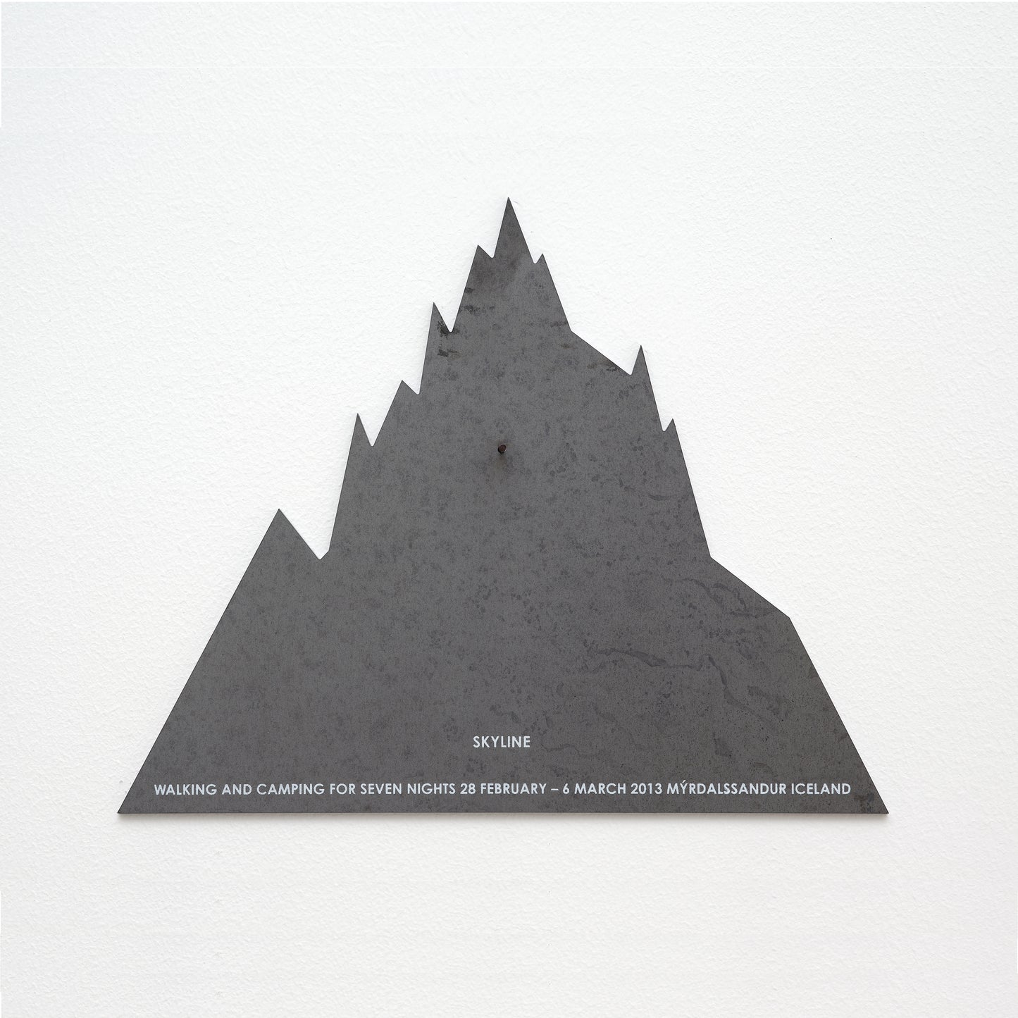 Skyline Walking and Camping for Seven Nights 28 February - 6 March 2013 Myrdalssandur Iceland, 2013